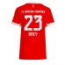 Bayern Munich Sacha Boey #23 Hjemmedrakt Dame 2025-26 Korte ermer